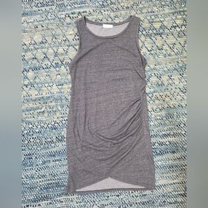 Treasure & Bond Gray Midi Dress